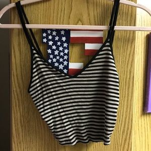 cropped tank top